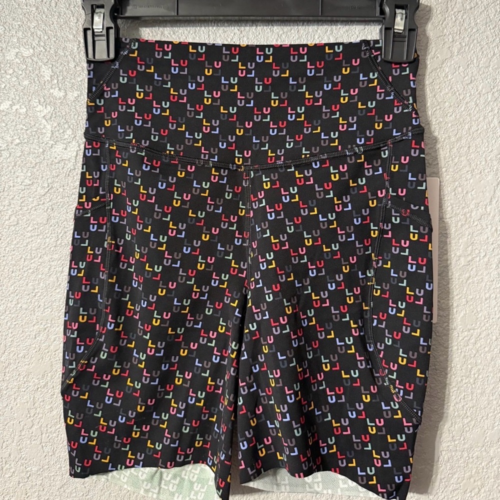 Lululemon Fast and Free 6 in biker shorts